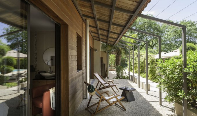 Avignon location villa luxe Provence avec piscine privee chauffee