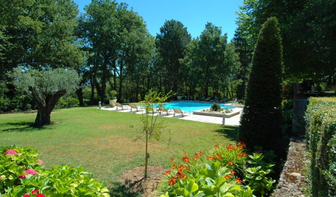 Provence location villa luxe Luberon avec piscine privee