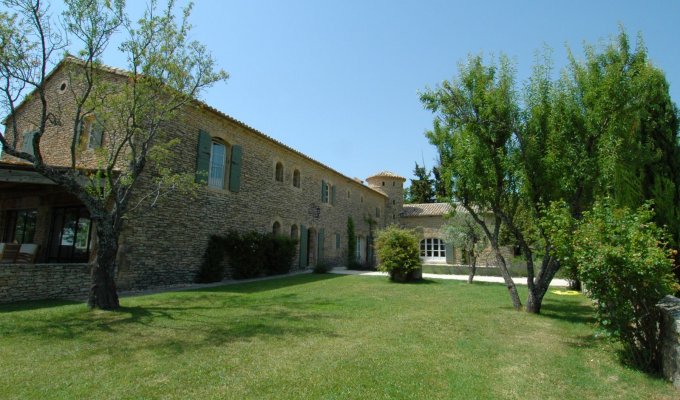 Provence location villa luxe Luberon avec piscine privee à Gordes