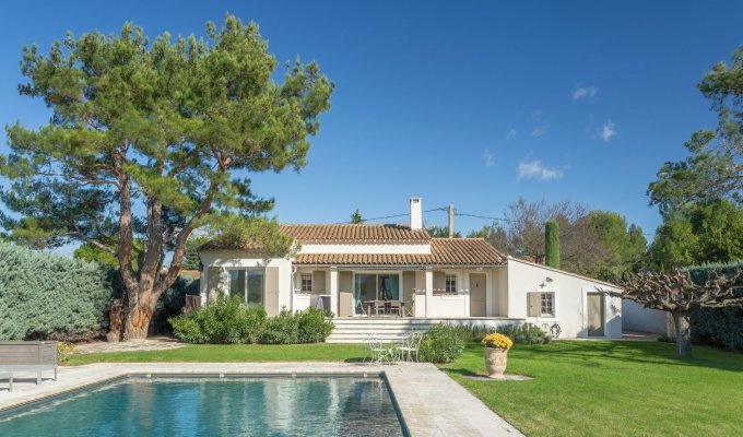 Provence location villa luxe Luberon avec piscine privee chauffee