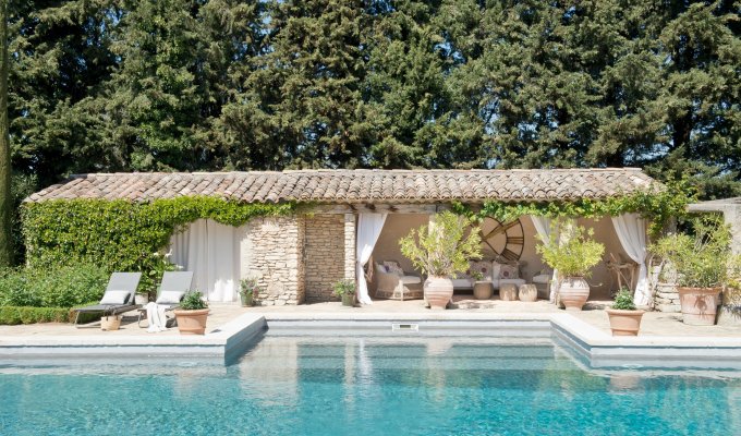 Location Mas Luxe Luberon Provence piscine privée et chauffée