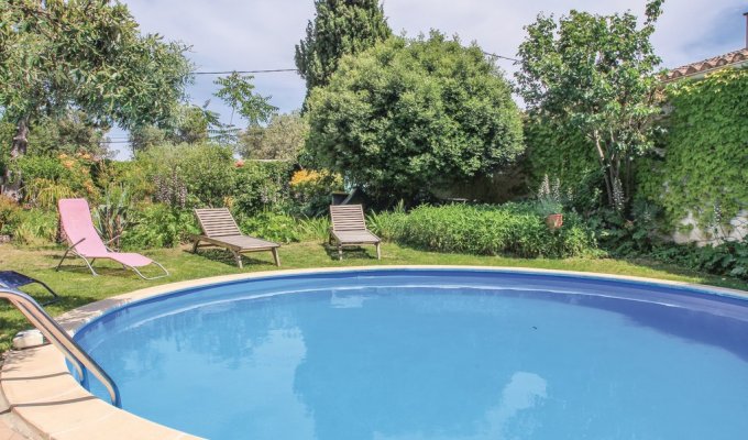 Location Maison de Vacances Saint Remy de Provence Alpilles avec Piscine Privee