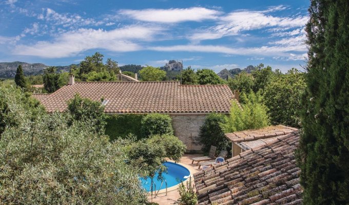 Location Maison de Vacances Saint Remy de Provence Alpilles avec Piscine Privee