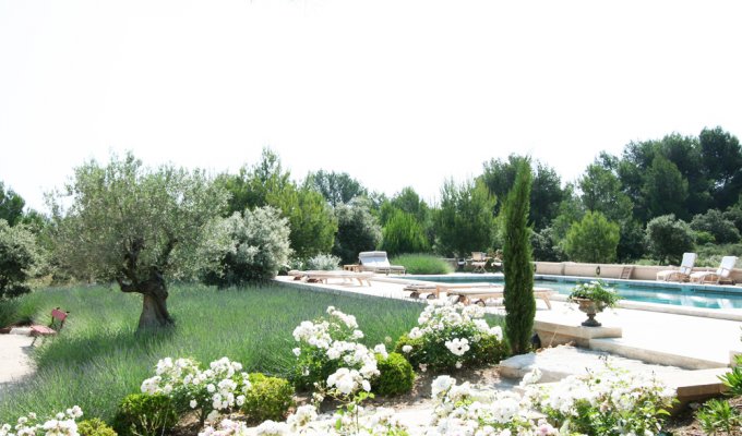 Location villa luxe Saint Remy de Provence avec piscine privee chauffee