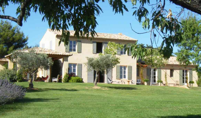 Aix en Provence location villa luxe Provence avec piscine privee chauffee