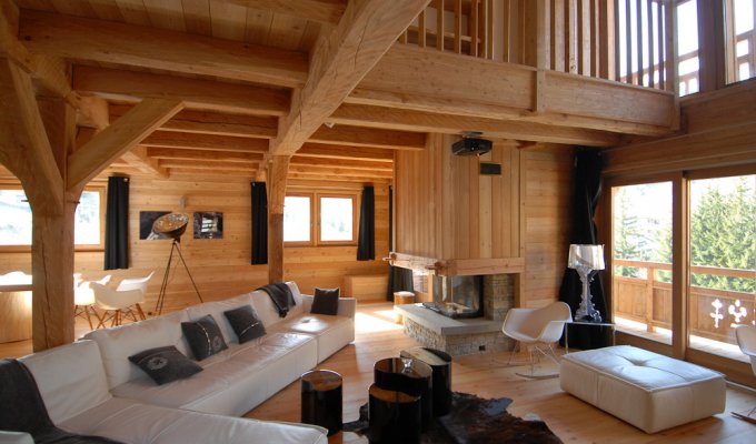 Location Chalet Luxe Serre Chevalier pied des pistes spa services conciergerie