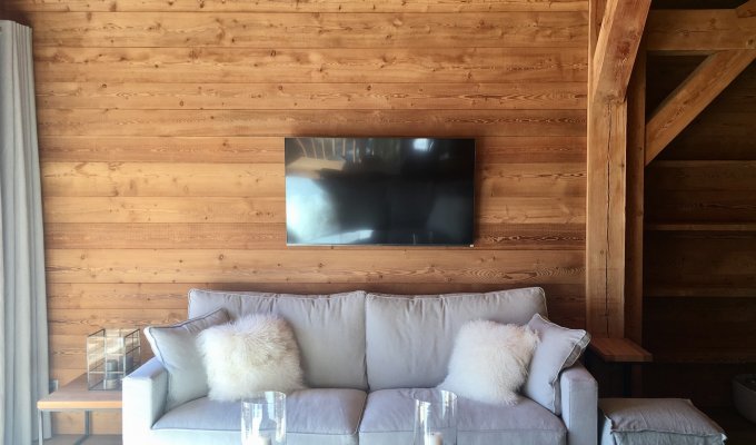 Location Chalet Luxe Serre Chevalier pied des pistes spa services conciergerie