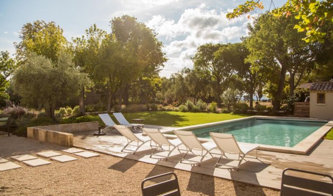 Location villa luxe  Saint Remy de Provence avec piscine privee chauffee