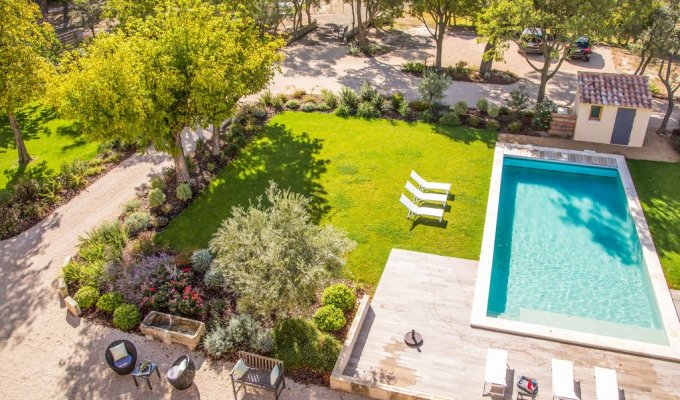 Location villa luxe  Saint Remy de Provence avec piscine privee chauffee