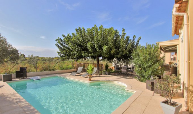 Provence location villa luxe Luberon avec piscine privee et personnel
