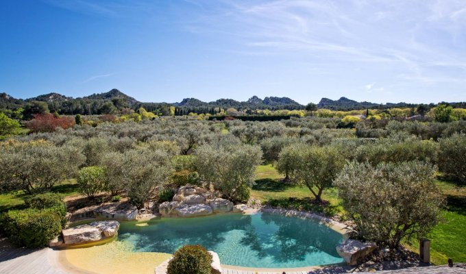 Location villa luxe Saint Remy de Provence avec piscine privee et services hoteliers