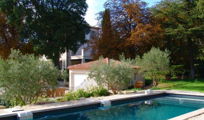 Aix en Provence location villa luxe Provence avec piscine privée 