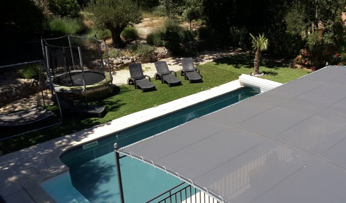 Aix en Provence location villa luxe Provence avec piscine privee chauffee et jacuzzi