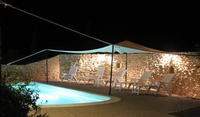 Mont Ventoux location villa Provence avec piscine privee chauffee et spa