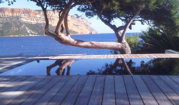 Location Cassis Villa Luxe vue mer piscine privée et personnel
