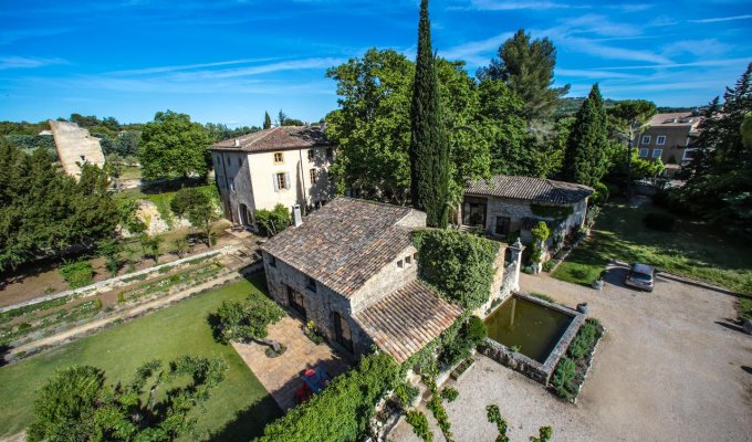 Provence location villa Luberon avec piscine chauffee