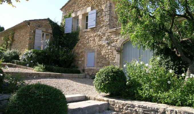 Provence location villa luxe Luberon avec piscine privee