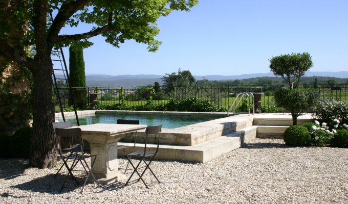 Provence location villa Luberon avec piscine privee