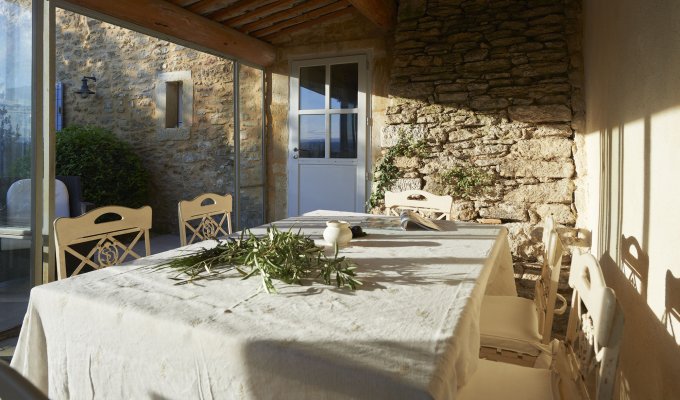 Provence location villa Luberon avec piscine privee