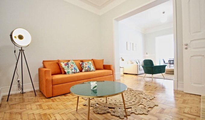 Location Appartement Lisbon Azul avec terrasse près du Marquês do Pombal