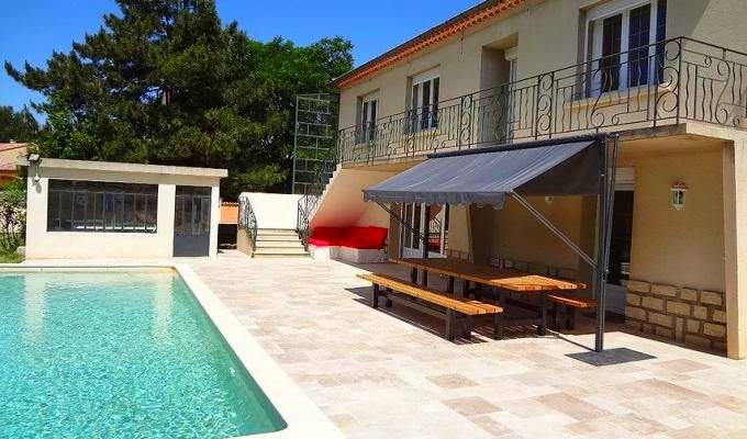 Mont Ventoux location villa Provence avec piscine privee chauffee