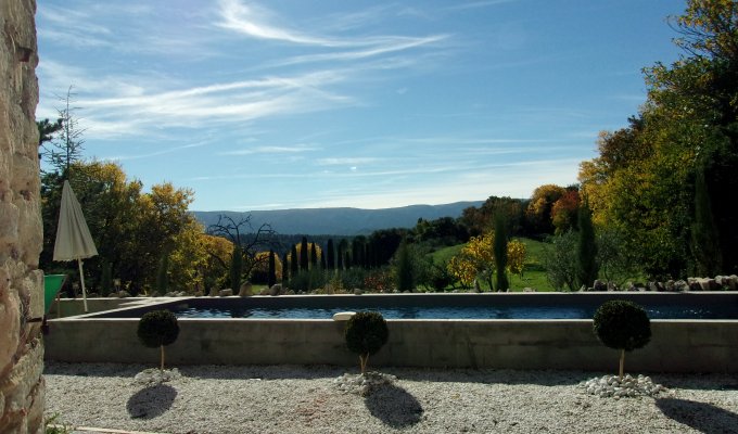 Provence location villa luxe Luberon avec piscine privee