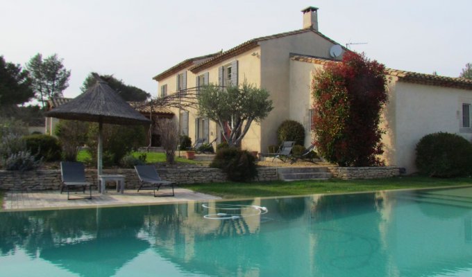 Location villa luxe Saint Remy de Provence avec piscine privee chauffee