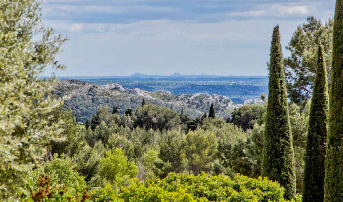 Location villa luxe Saint Remy de Provence avec piscine privee chauffee