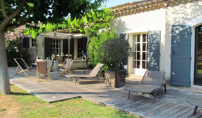 Location villa luxe Saint Remy de Provence avec piscine privee