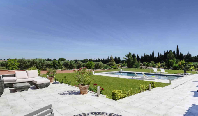 Location villa luxe Saint Remy de Provence avec piscine privee