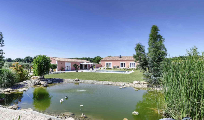 Location villa luxe Saint Remy de Provence avec piscine privee