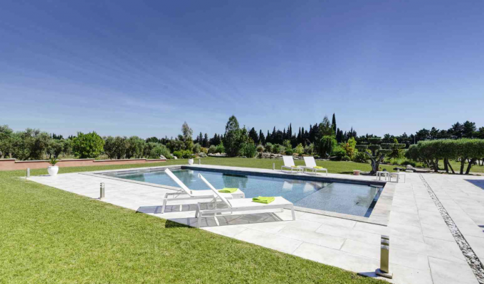 Location villa luxe Saint Remy de Provence avec piscine privee