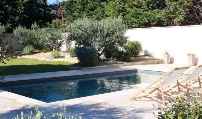 Location villa luxe Saint Remy de Provence avec piscine privee