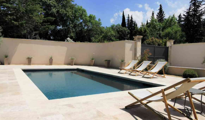 Location villa luxe Saint Remy de Provence avec piscine privee