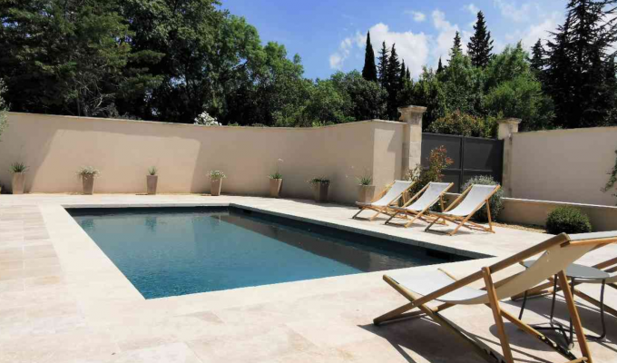 Location villa luxe Saint Remy de Provence avec piscine privee