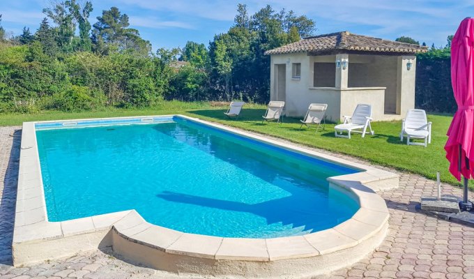 Location Maison de Vacances Avignon Provence Piscine Privee