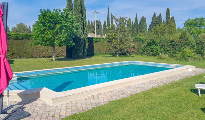 Location Maison de Vacances Avignon Provence Piscine Privee