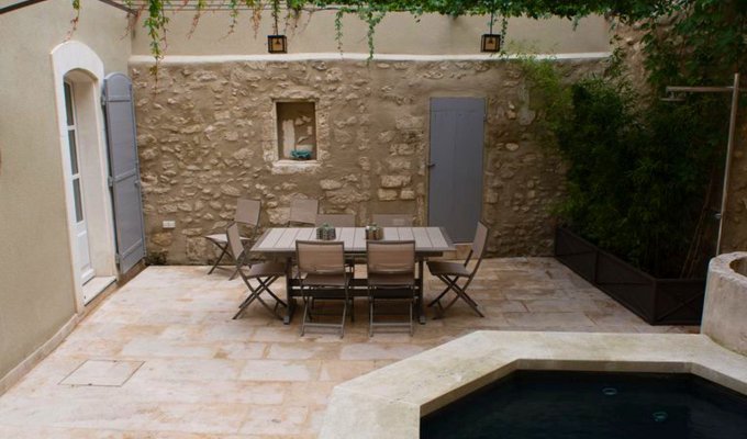 Location villa luxe Saint Remy de Provence avec piscine privee chauffee