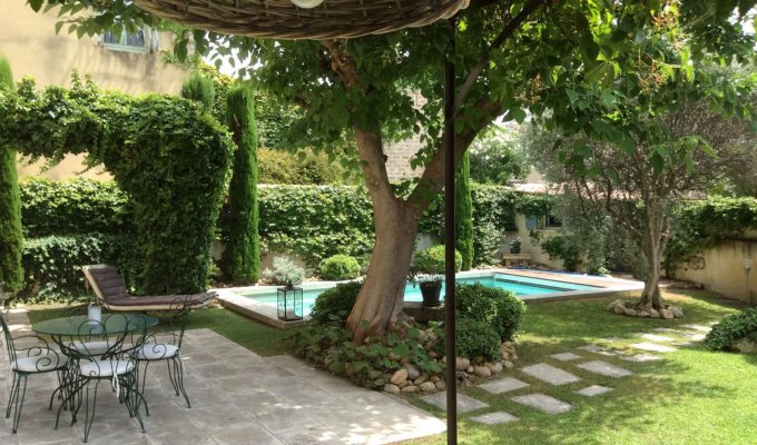 Location villa luxe Saint Remy de Provence avec piscine privee chauffee