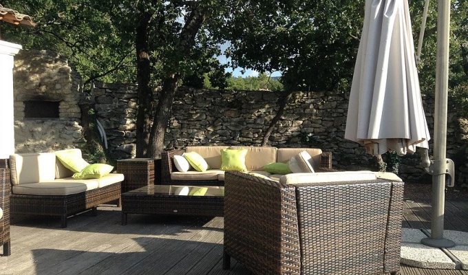Provence location villa luxe Luberon avec piscine privee chauffee jacuzzi
