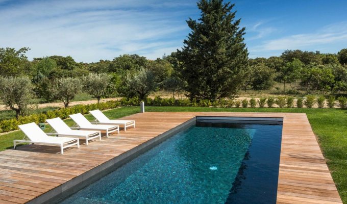 Mont Ventoux location villa luxe Provence avec piscine privee chauffee