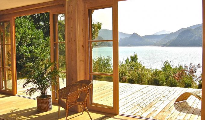 Verdon location villa luxe Provence avec vue et plage privee