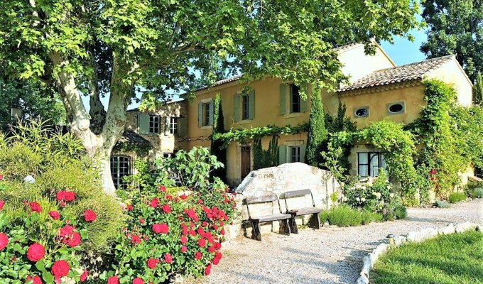 Provence location villa luxe Luberon avec piscine privee