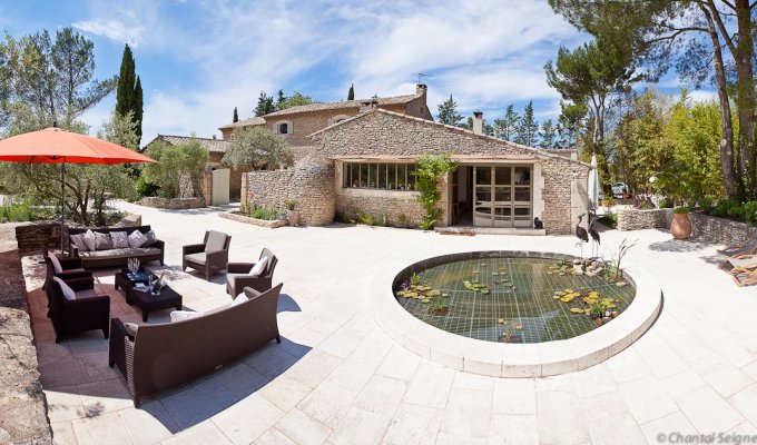 Location villa luxe Saint Remy de Provence avec piscine privee