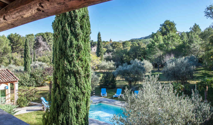 Location villa luxe Saint Remy de Provence avec piscine privee chauffee