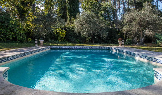 Location villa luxe Saint Remy de Provence avec piscine privee chauffee