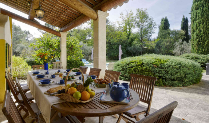 Location villa luxe Saint Remy de Provence avec piscine privee chauffee