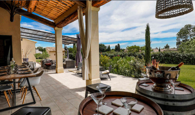 Location villa Luxe Saint Remy de Provence avec piscine privee