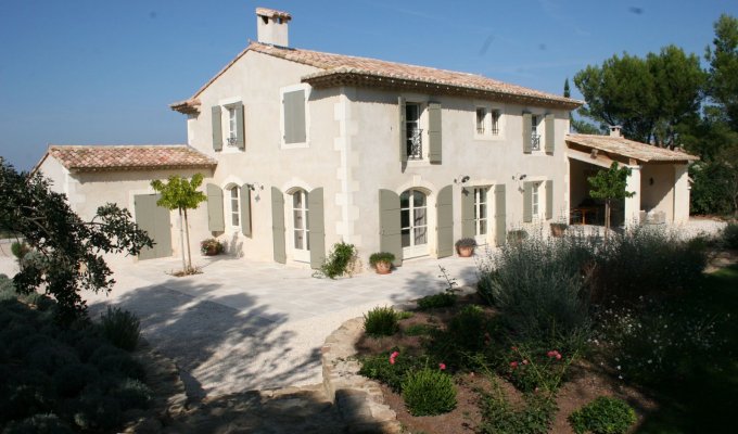 Location villa luxe Saint Remy de Provence avec piscine privee