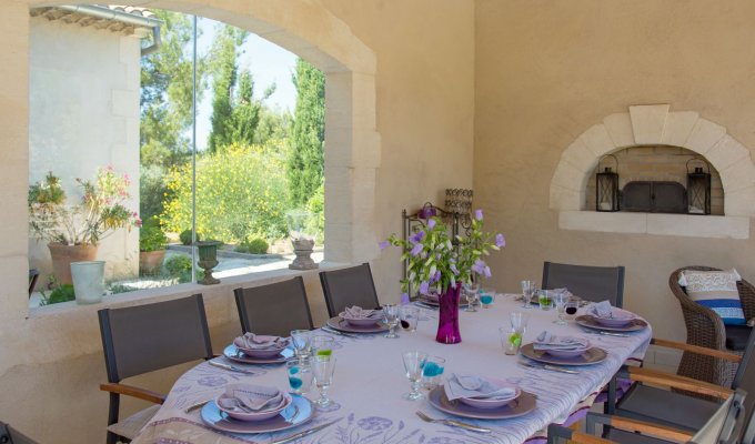 Location villa luxe Saint Remy de Provence avec piscine privee